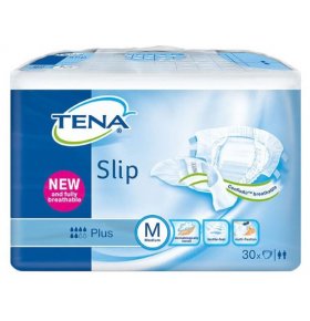 Подгузники Slip Plus Medium для взрослых Tena 10шт