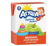 Сок яблоко Агуша 200 гр