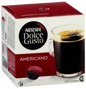 Кофе молотый Nescafe Dolce Gusto Americano натур. 16*10г/уп