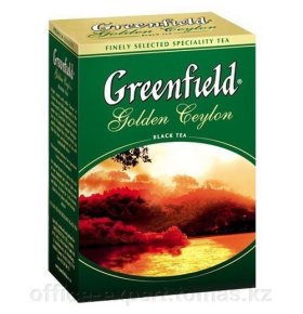 Гринфилд классик брекфаст. индийский чай чёрный байховый крупнолистовой 200г