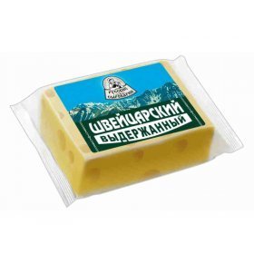 Сыр Русские сыроварни Швейцарский выдержанный 50%, 200г