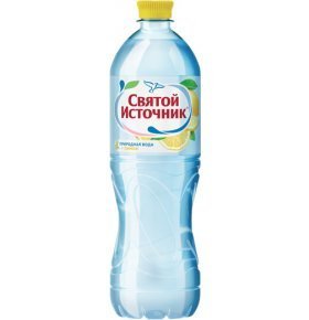 Минеральная вода Святой источник со вкусом лимона 1л