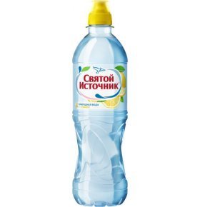 Минеральная вода лимон Святой источник 0,5 л