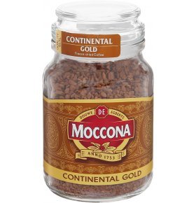 Кофе растворимый Moccona Continental Gold 95г