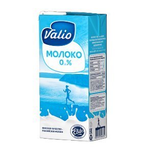 Молоко питьевое 0% Валио 1 кг