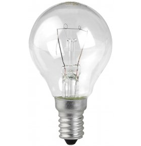 Лампа ДШ (А45) 40Вт 230V E27 шарик Эра