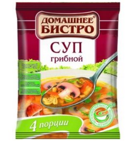 Суп Суп грибной Домашнее бистро 65 гр