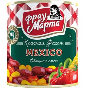 Смесь овощная в томатном соусе Мексико ФрауМарта 310 гр