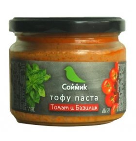 Тофу-паста Томат и базилик Соймик 260 гр