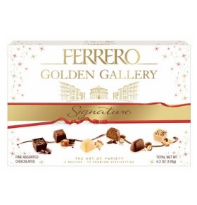 Набор конфет Ассорти Golden Gallery Signature Ferrero Rocher 120 гр