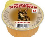 Мясное суфле для собак с языком Зоогурман 100 гр