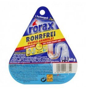 Гранулы для сливных труб Rorax 60 гр