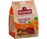 Печенье творожное с апельсиновыми цукатами Посиделкино 250 гр
