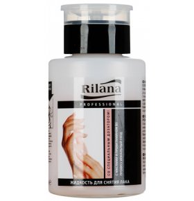 Жидкость для снятия лака Rilana Professional с маслами и провитамином В5, 175 мл