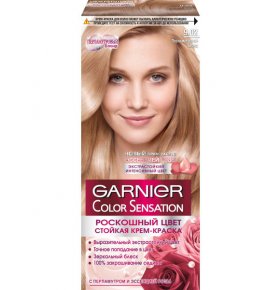 Крем-краска для волос Color Sensation Роскошный Цвет 9.02 Garnier 110 мл