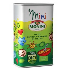 Масло оливковое Il mini bio Monini 0,5 л