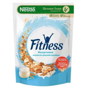 Готовый завтрак хлопья с йогуртом Nestle Fitness 160 гр