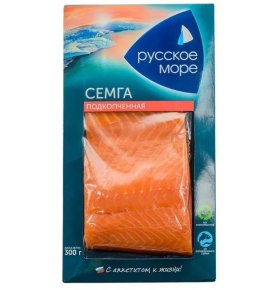 Семга подкопченная филе-кусок Русское Море 200 гр