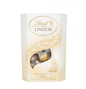 Конфеты Lindt Lindor из белого шоколада 200г