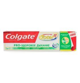 Паста зубная Colgate Total 12 PRO Здоровое дыхание 75мл