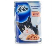 Корм для кошек Felix с лососем 85г