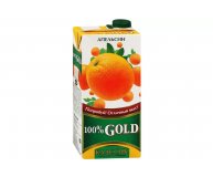 Сок 100% Gold классик апельсин 0,95л