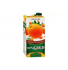 Сок 100% Gold классик апельсин 0,95л