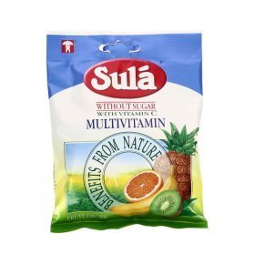 Леденцы Мультивитамин без сахара Sula 60 гр