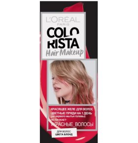 Красящее желе для волос Colorista Hair Make Up оттенок Красные Волосы L'Oreal Paris 30 мл