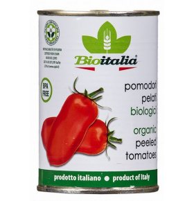 Очищенные томаты Bioitalia 400 гр