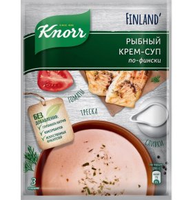 Сливочный рыбный крем-суп по-фински Knorr 54 гр