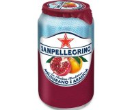 Газированный напиток Melograno e arancia Гранат и апельсин Sanpellegrino 330 мл
