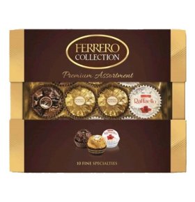 Набор конфет Ассорти Collection Ferrero Rocher 109 гр