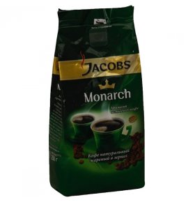 Кофе натуральный в зёрнах Monarch Jacobs, 250г