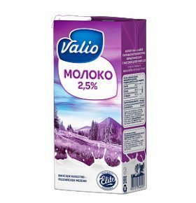 Молоко 2,5% Валио 1 кг