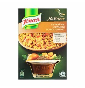 Приправа Knorr На второе Сочный рис с курицей по-восточному 28 гр