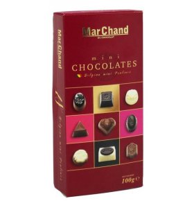 Набор шоколадных конфет Мини-пралине MarChand 100 гр
