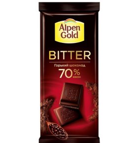 Шоколад горький Аlpen Gold 85 гр