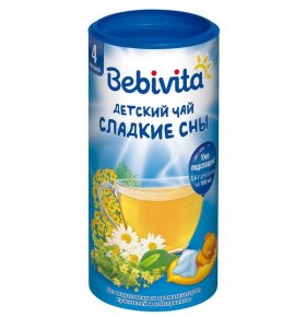 Детское питание чай Сладкие сны Bebivita 200 гр