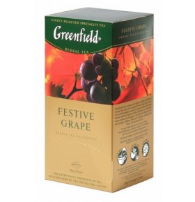 Чай травяной Festive Grape Greenfield 50 гр