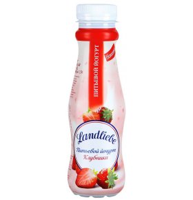 Йогурт питьевой клубника 1,5% Landliebe 290 гр