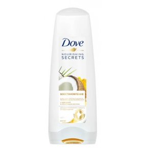 Бальзам-ополаскиватель Nourishing Secrets Восстановление с куркумой и кокосовым маслом Dove 350 мл
