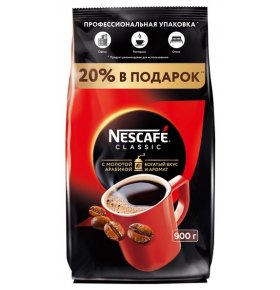 Кофе растворимый Classic Nescafe 900 гр