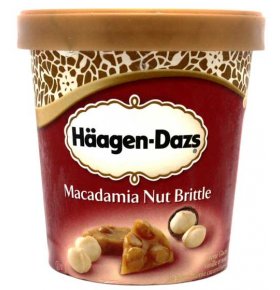 Мороженое Haagen-Dazs орех макадам. карамель ведро 500мл