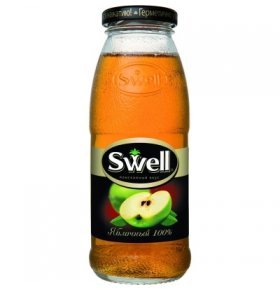 Сок яблоко Swell 0,25 л