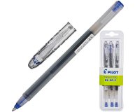 Ручка гелевая синяя BL-SG5 одноразовая Pilot 3 шт