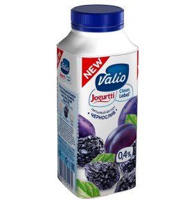 Йогурт с Черносливом 0,4% Valio 330 г