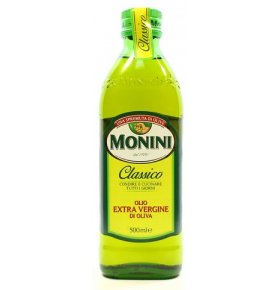 Масло оливковое Classico Extra Vergine нерафинированное Monini 500 мл