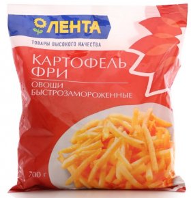 Картофель фри замороженный Лента 0,7 кг