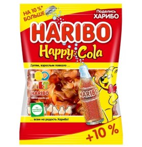 Мармелад Happy Cola Haribo 155 гр